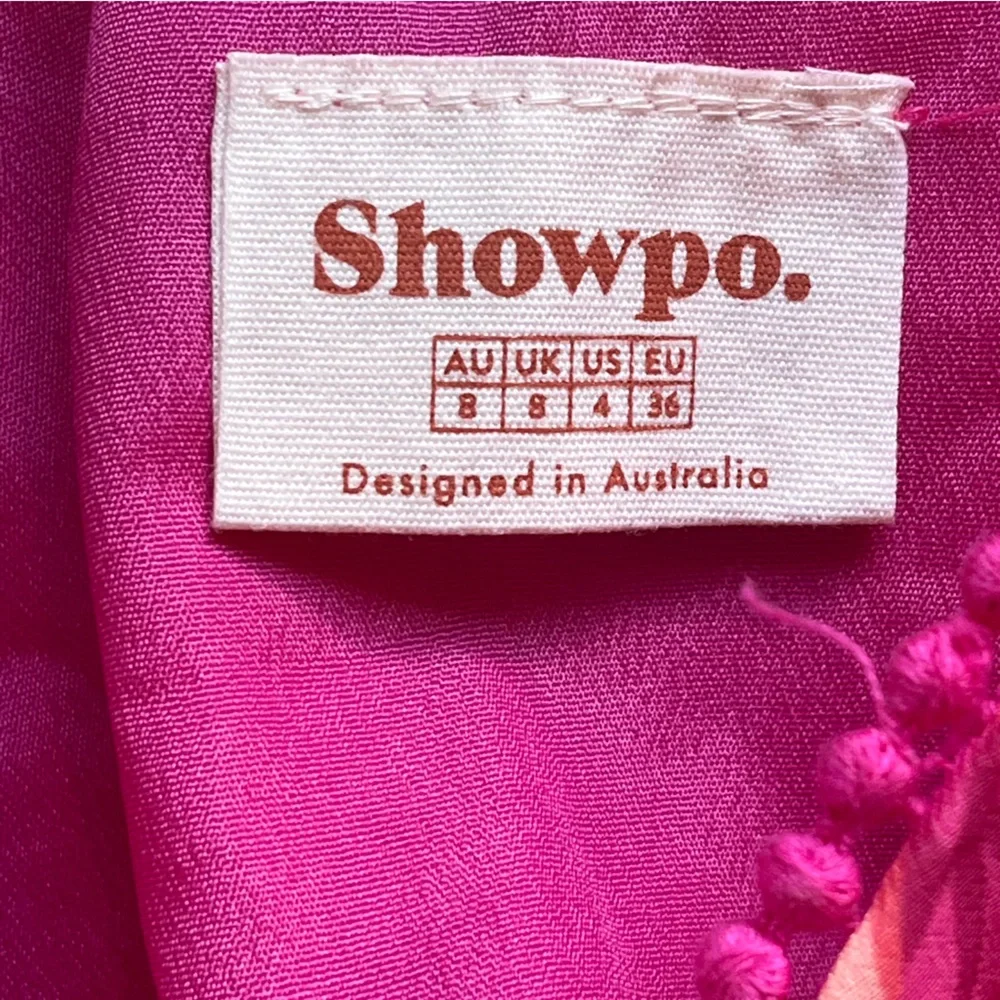 Showpo. Final Resort two piece ruffle sleeve mini skirt set  in berry floral - Picture 10 of 16